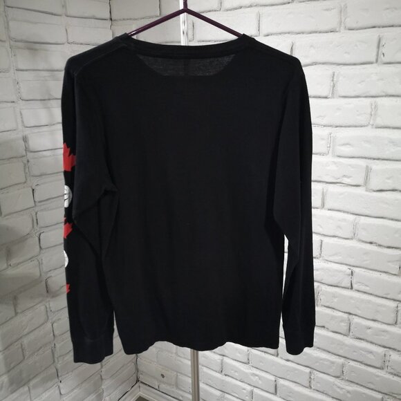 NBA Toronto Raptors Ladies Long Sleeves Size Small Black T-shirt - Picture 2 of 7